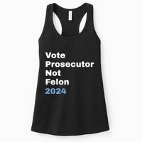 Vote Prosecutor Not Felon Womens Tank Top