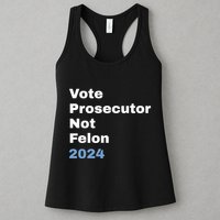 Vote Prosecutor Not Felon Womens Tank Top