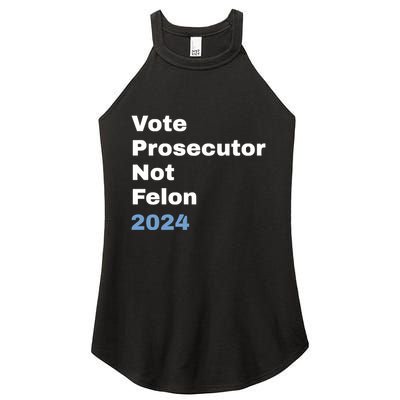 Vote Prosecutor Not Felon Women's Perfect Tri Rocker Tank