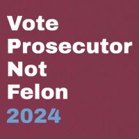 Vote Prosecutor Not Felon 16oz Travel Tumbler