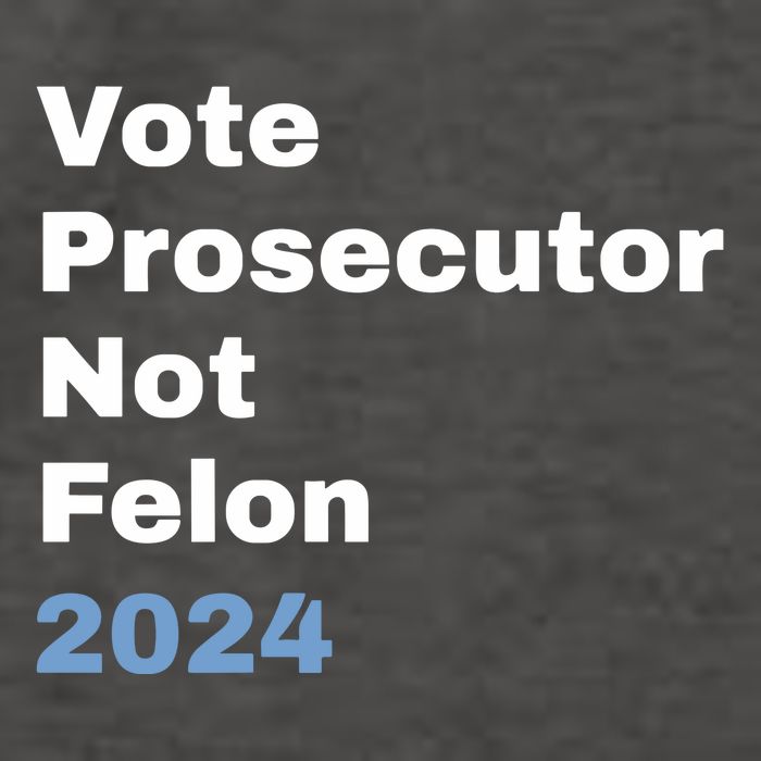 Vote Prosecutor Not Felon Vector Backpack