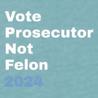 Vote Prosecutor Not Felon Sueded Cloud Jersey T-Shirt