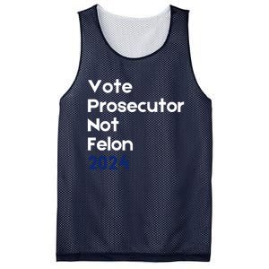 Vote Prosecutor Not Felon Mesh Reversible Basketball Jersey Tank