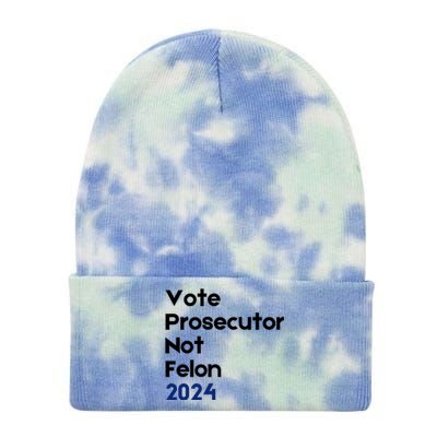 Vote Prosecutor Not Felon Tie Dye 12in Knit Beanie