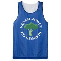 Vegan Power No Regrets Herbivore Vegetarian Veggies Veganism Cute Gift Mesh Reversible Basketball Jersey Tank