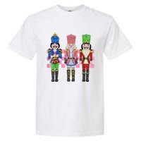 Vintage Pink Nutcracker Squad Ballet Women Pink Christmas Garment-Dyed Heavyweight T-Shirt