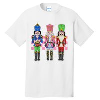 Vintage Pink Nutcracker Squad Ballet Women Pink Christmas Tall T-Shirt