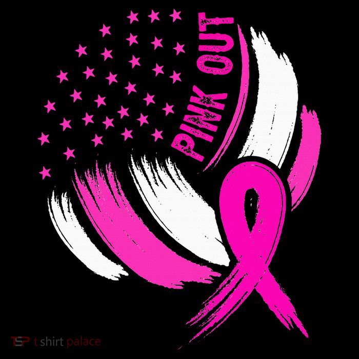 Volleyball P.I.N.K. Out Breast Cancer Awareness Ribbon Tall T-Shirt