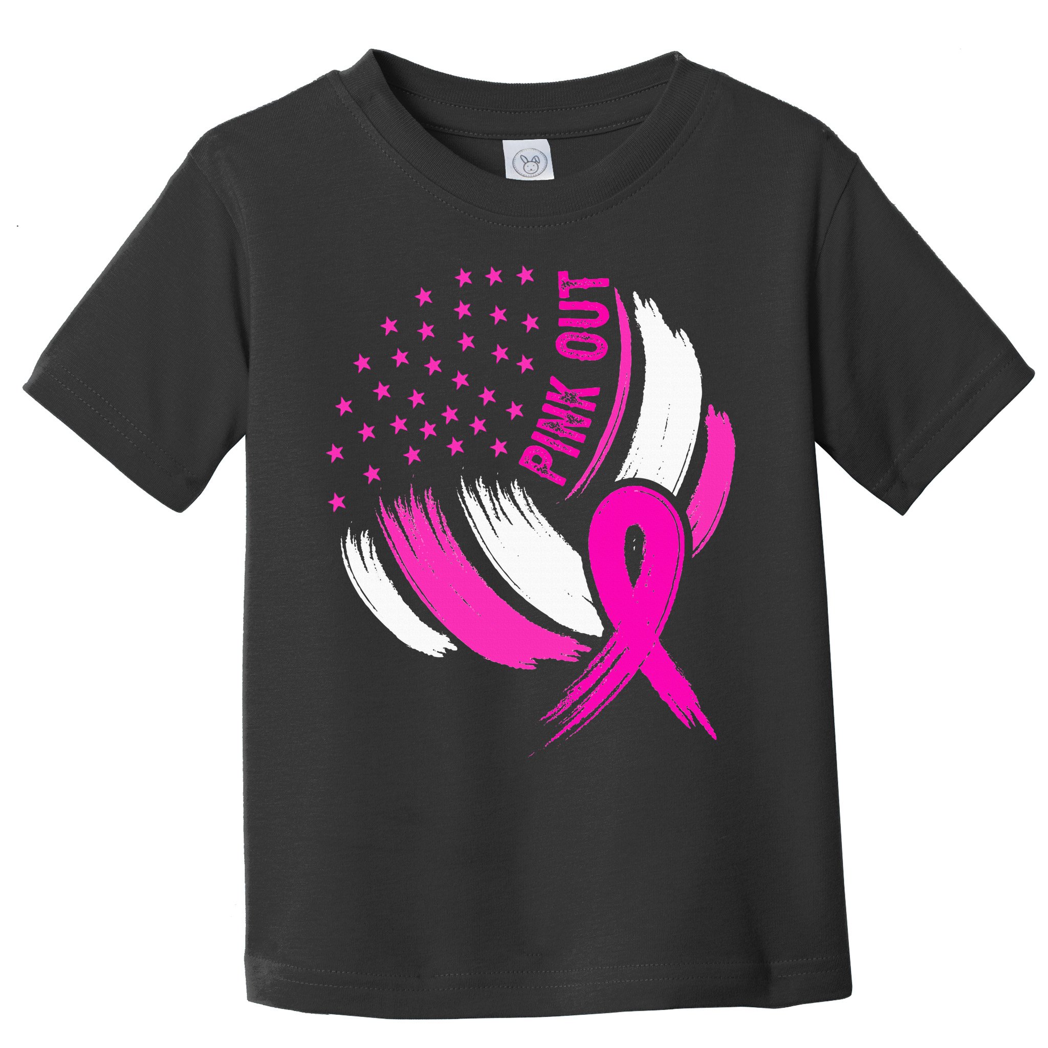 Volleyball P.I.N.K. Out Breast Cancer Awareness Ribbon Toddler T-Shirt