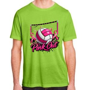 Volleyball P.Ink Out Breast Cancer Awareness Gift Adult ChromaSoft Performance T-Shirt