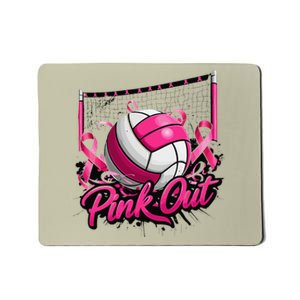 Volleyball P.Ink Out Breast Cancer Awareness Gift Mousepad