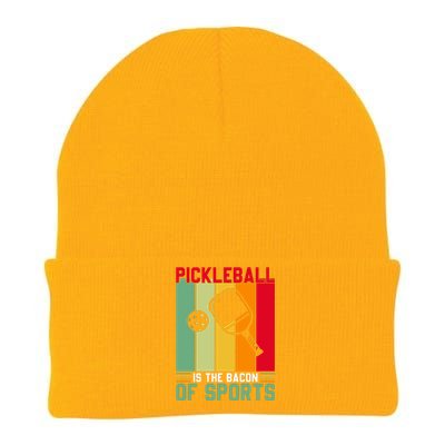 Vinatge Pickleball Of Sport Paddles Player Gift Knit Cap Winter Beanie