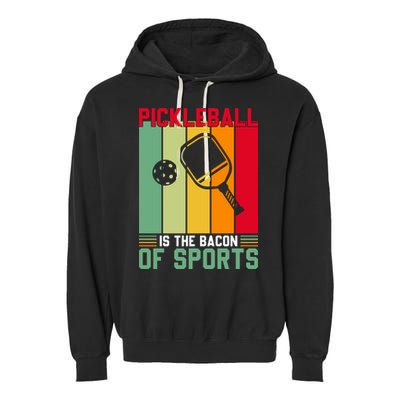 Vinatge Pickleball Of Sport Paddles Player Gift Garment-Dyed Fleece Hoodie
