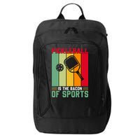 Vinatge Pickleball Of Sport Paddles Player Gift City Backpack