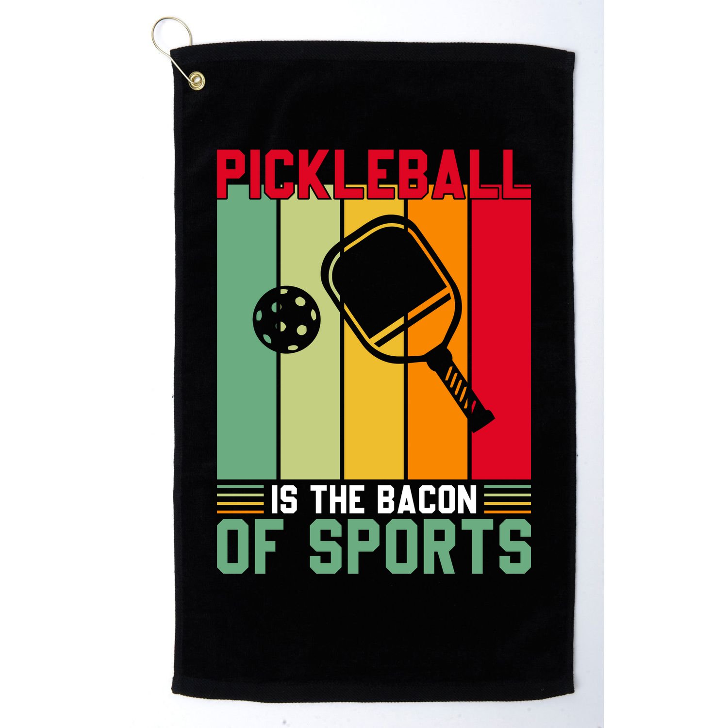 Vinatge Pickleball Of Sport Paddles Player Gift Golf Towel