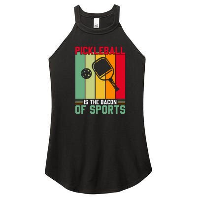 Vinatge Pickleball Of Sport Paddles Player Gift Women’s Perfect Tri Rocker Tank