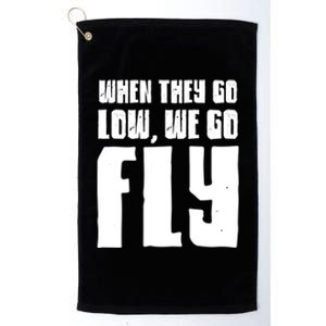 Vice President Pence Fly Pun Kamala Harris Debate Joe Biden Meaningful Gift Platinum Collection Golf Towel