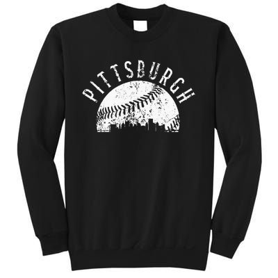 Vintage Pittsburgh Pennsylvania Skyline Apparel Sweatshirt