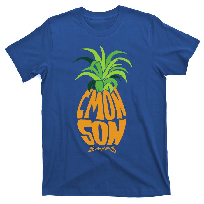 Vintage PSYCH Pineapple of Gus C'mon Son! Crazy Lover Gift  T-Shirt