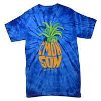 Vintage PSYCH Pineapple of Gus C'mon Son! Crazy Lover Gift  Tie-Dye T-Shirt