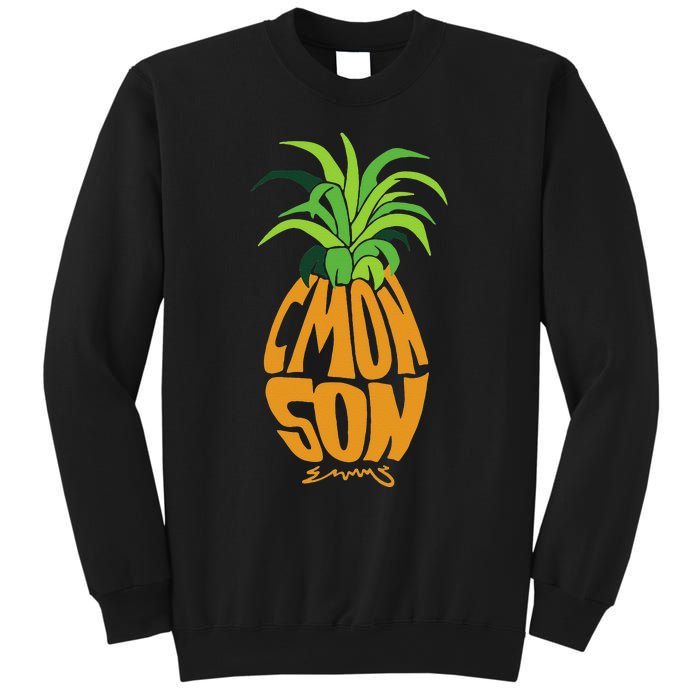 Vintage PSYCH Pineapple Of Gus Cmon Son! Crazy Lover Gift Sweatshirt