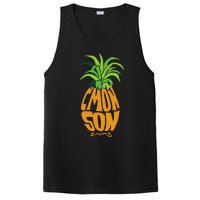 Vintage PSYCH Pineapple Of Gus Cmon Son! Crazy Lover Gift PosiCharge Competitor Tank