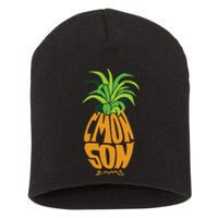 Vintage PSYCH Pineapple Of Gus Cmon Son! Crazy Lover Gift Short Acrylic Beanie