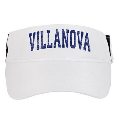 Villanova Pennsylvania Pa Vintage Athletic Sports Adult Drive Performance Visor