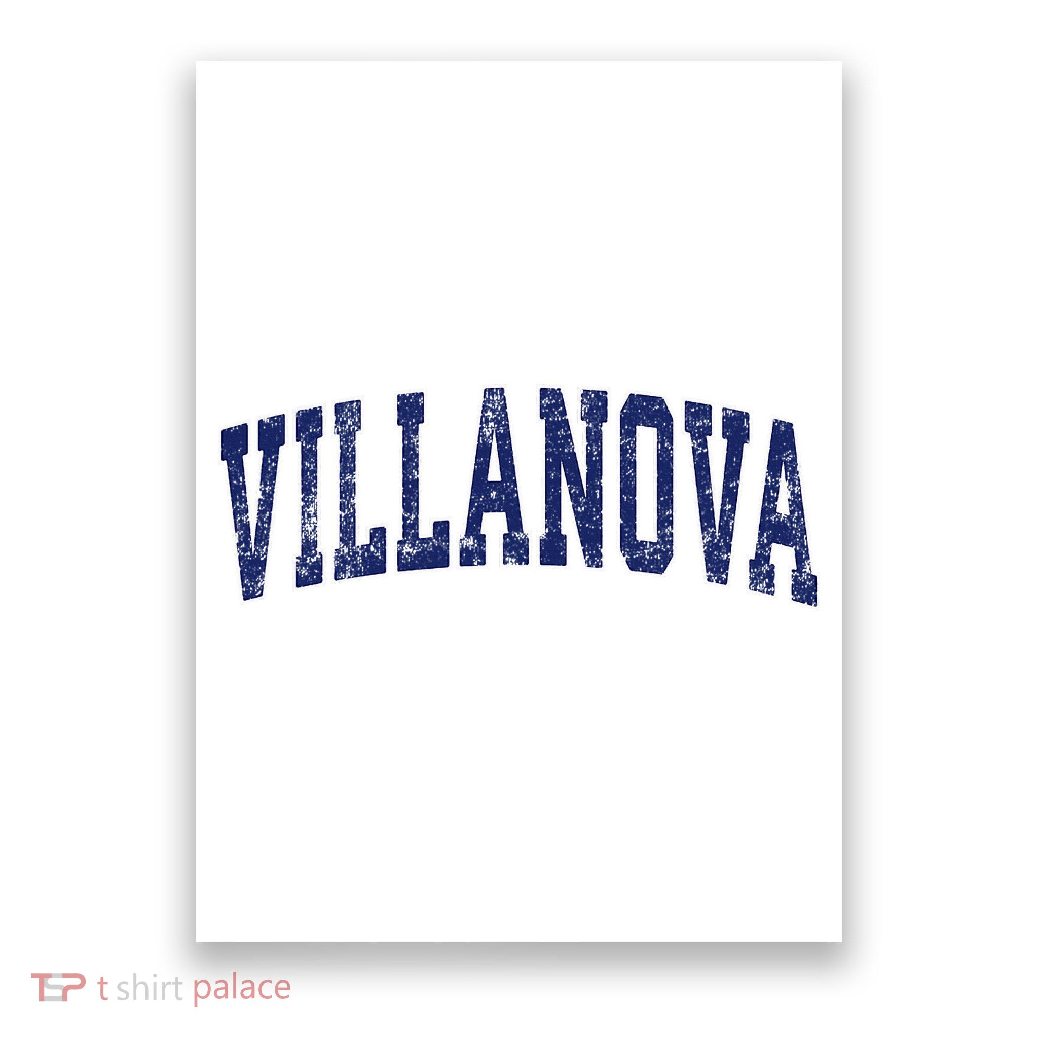 Villanova Pennsylvania Pa Vintage Athletic Sports Poster