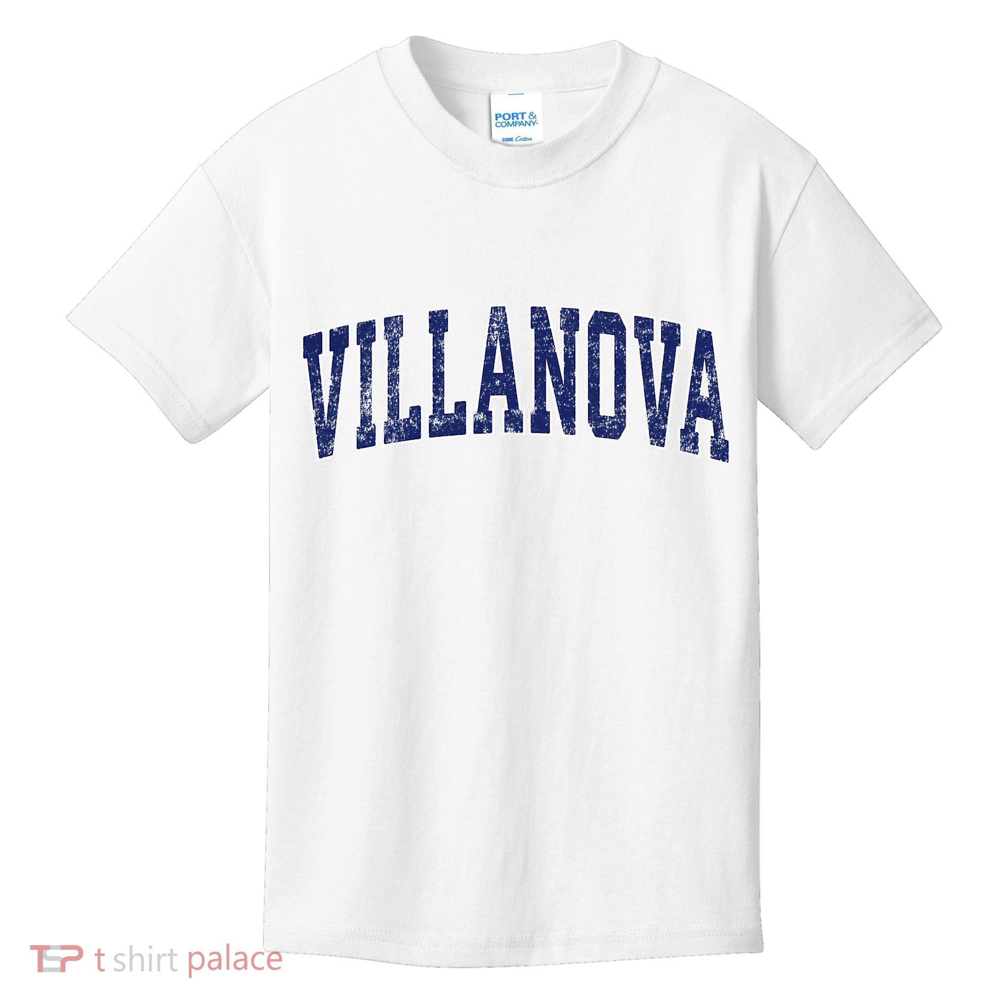 Villanova Pennsylvania Pa Vintage Athletic Sports Kids T-Shirt