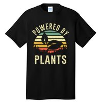 Vintage Powered Plants Vegetarian By Vegan Diet Tall T-Shirt