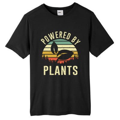 Vintage Powered Plants Vegetarian By Vegan Diet Tall Fusion ChromaSoft Performance T-Shirt