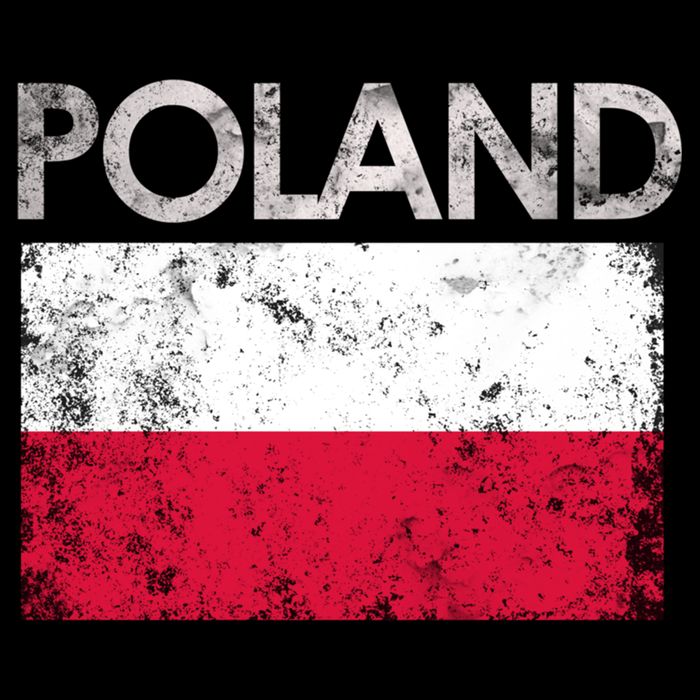 Vintage Poland Polish Flag Pride Gift Backpack