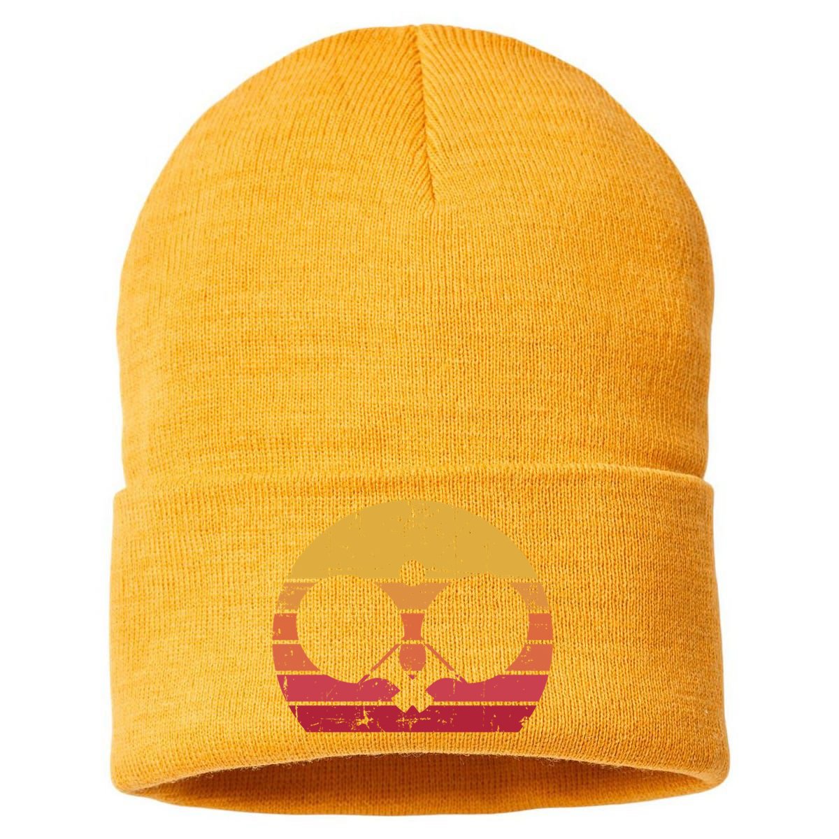 Vintage Ping Pong Player Gift Retro Table Tennis Cute Gift Sustainable Knit Beanie