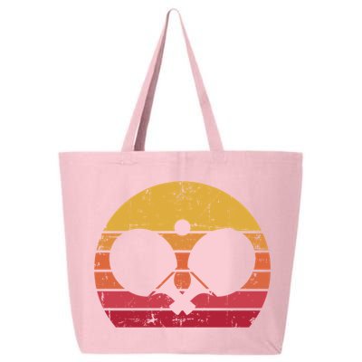 Vintage Ping Pong Player Gift Retro Table Tennis Cute Gift 25L Jumbo Tote