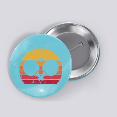 Vintage Ping Pong Player Gift Retro Table Tennis Cute Gift Button