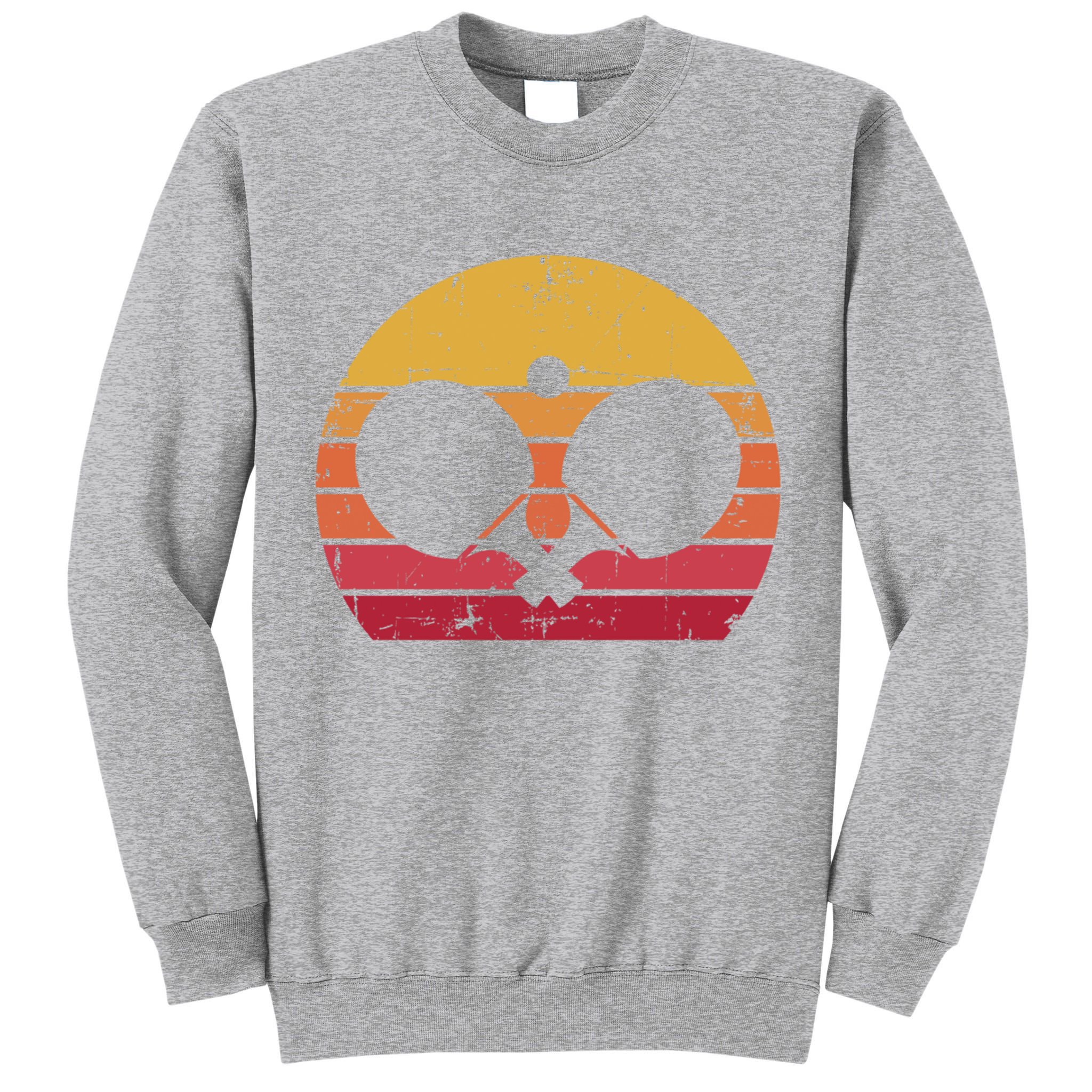 Vintage Ping Pong Player Gift Retro Table Tennis Cute Gift Tall Sweatshirt