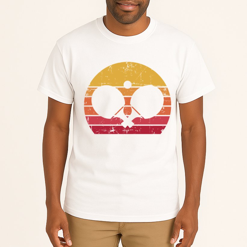 Vintage Ping Pong Player Gift Retro Table Tennis Cute Gift Tall T-Shirt