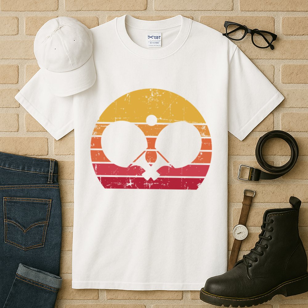 Vintage Ping Pong Player Gift Retro Table Tennis Cute Gift Tall T-Shirt