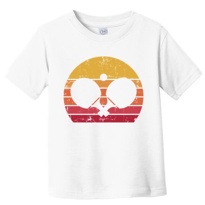 Vintage Ping Pong Player Gift Retro Table Tennis Cute Gift Toddler T-Shirt
