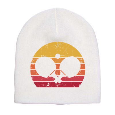 Vintage Ping Pong Player Gift Retro Table Tennis Cute Gift Short Acrylic Beanie