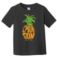 Vintage PSYCH Pineapple Of Gus Cmon Son! Crazy Lover Gift Toddler T-Shirt