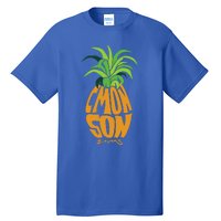 Vintage PSYCH Pineapple of Gus C'mon Son! Crazy Lover Gift Tall T-Shirt