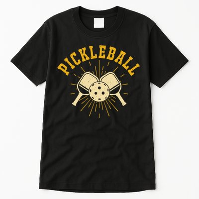 Vintage Paddles Pickleball For Pickleball Player Team Sport Tall T-Shirt