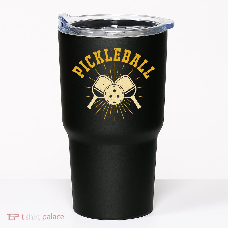 Vintage Paddles Pickleball For Pickleball Player Team Sport Tumbler