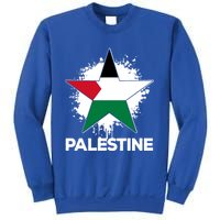 Vintage Palestinian Palestine Flag Gift Sweatshirt