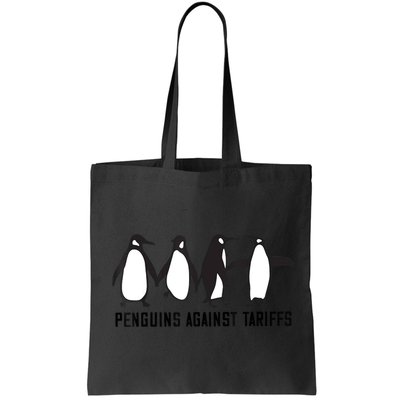 Vintage Penguins Protest Against Funny Penguins Tariffs  Bag
