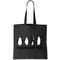 Vintage Penguins Protest Against Funny Penguins Tariffs  Bag