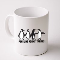 Vintage Penguins Protest Against Funny Penguins Tariffs  Mug