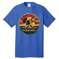 Vintage Pickleball Paddleball Retro Lover FatherS Day Cute Gift Tall T-Shirt